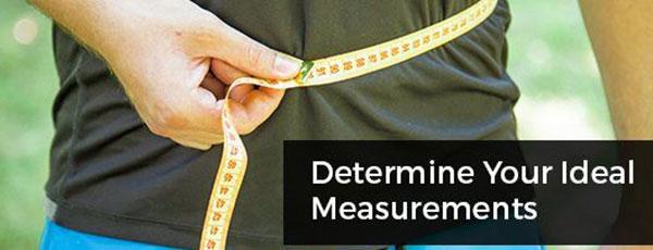 ideal body measurements